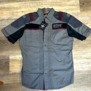 Harley-Davidson Performance button up NWT